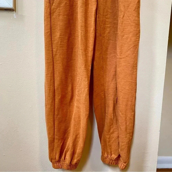New Free People Kyle One Piece Jumpsuit Onesie FP Beach in Orange XS - Picture 6 of 9